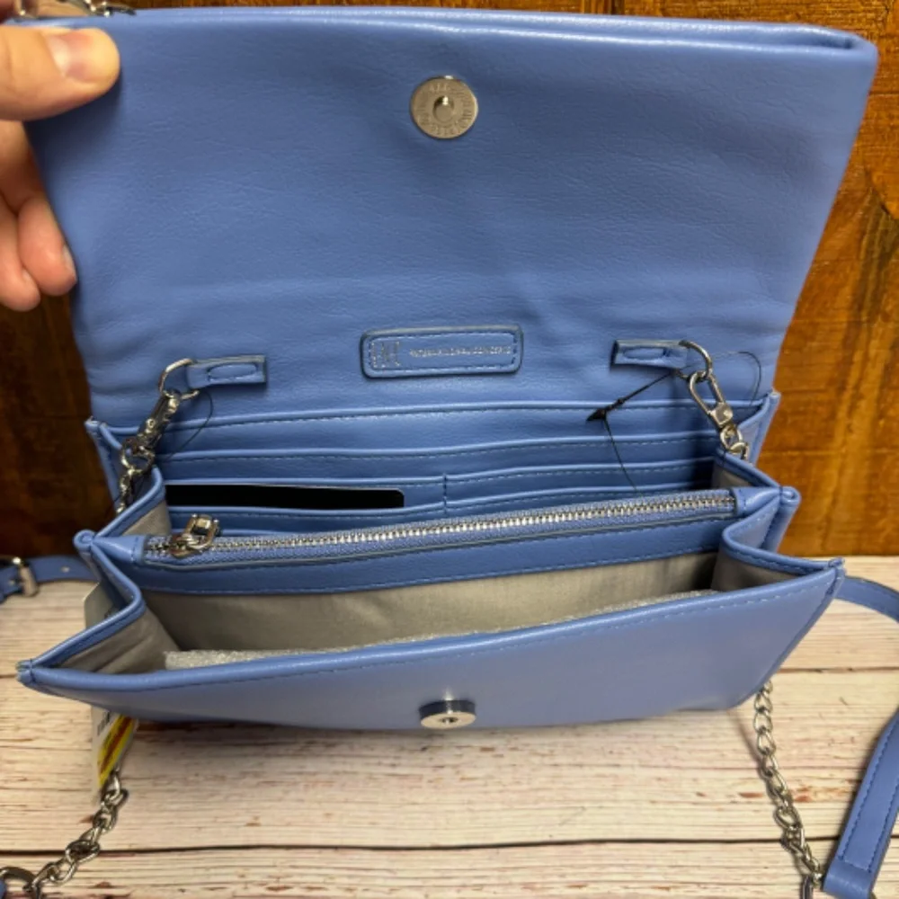 I.N.C. INTERNATIONAL CONCEPTS Averry Tunnel Convertible Clutch Crossbody - Picture 4 of 6